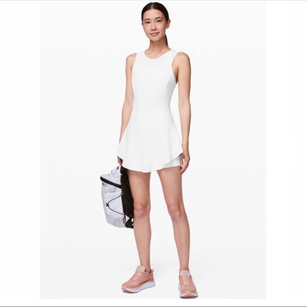 Lululemon Serene Stride Dress White